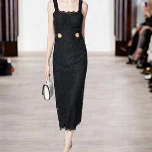 Like new black lace dress